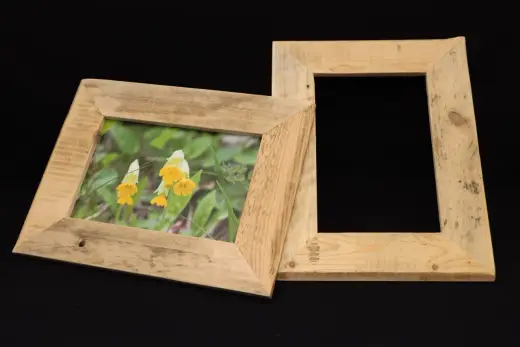 Bilderrahmen aus Palettenholz
